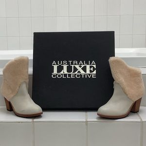 Leather & Shearling Boots!